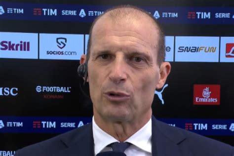 Allegri Parla Di Scudetto Ma Cita Il Napoli Le Parole