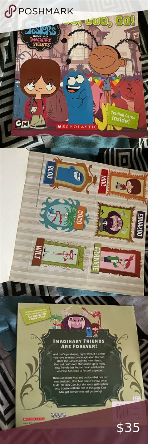 Fosters Home For Imaginary Friends Rare Book Foster Home For