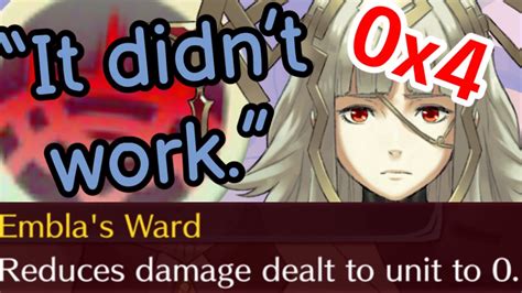 Emblas Ward And Other Seals In A Nutshell Fire Emblem Heroes Youtube