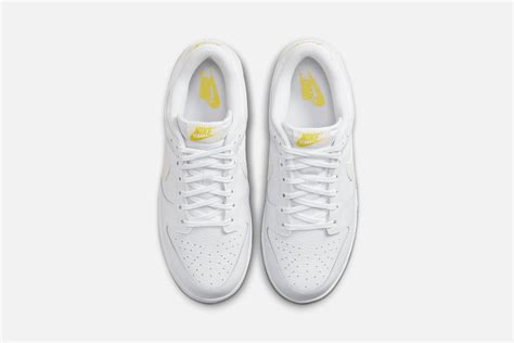 Nike W Dunk Low Fd0803 100 White Sail Opti Yellow Footshop Releases