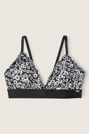 Buy Victorias Secret Pink Lace Triangle Bralette From The Victorias