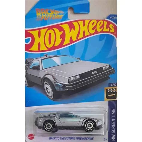 Hot Wheels Screen Time Back To The Future Time Machine Universo Hot Wheels