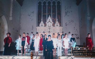 Sacrilegious Semi Nude Fashion Show In The Church