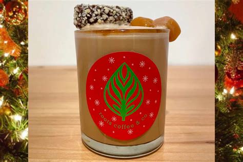 December Drink Of The Month Toasted Praline Butterscotch Latte