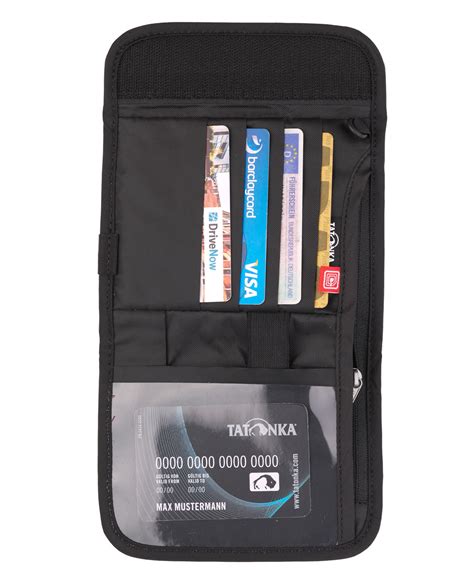 Tatonka Euro Wallet RFID B Black - 2991.040 - TACWRK