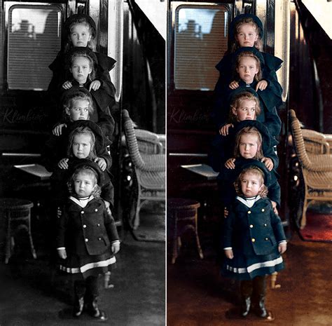 En images lalbum familial du dernier tsar de Russie désormais en