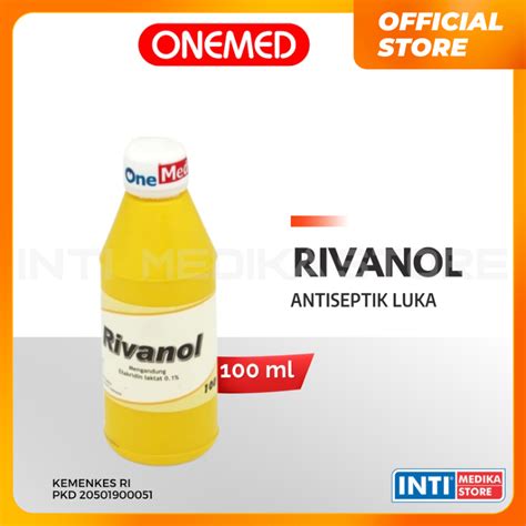 ONEMED Rivanol 100 Ml Antiseptic Pembersih Luka Lazada Indonesia