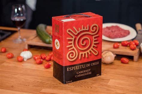 Espíritu de Chile Cabernet Carmenère hanapakkaus | Rosa Viini & Ruoka