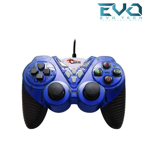 COUGAR EGY 906 USB Wired SINGLE Gamepad Turbo Controller BLUE Evo