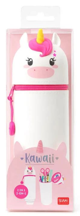 Buy Legami Kawaii In Soft Silicone Pencil Case Unicorn At Mighty