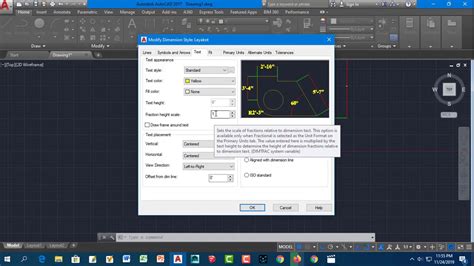 Auto CAD Dimension Unite Limits Save And Save As Polyline Rectengl