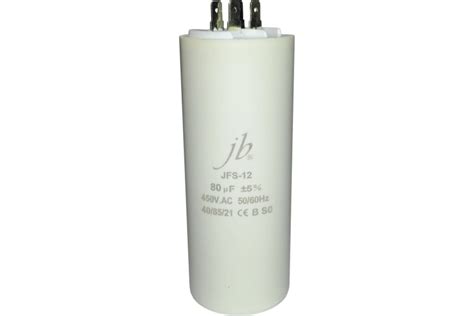 Пусковой конденсатор JB Capacitors 80 мкф, 450 В, 50x125, jfs-12 (cbb60 ...