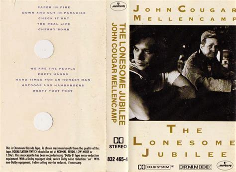 John Cougar Mellencamp The Lonesome Jubilee Cassette Tape Sirh70 Ebay