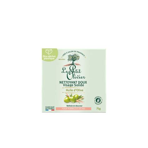 Nettoyant Doux Visage Solide Le Petit Olivier Huile D Olive Peaux