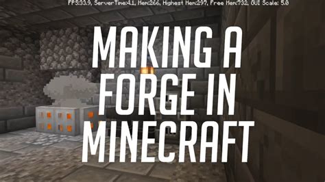 Minecraft Forge Room 1 Min Builds Youtube