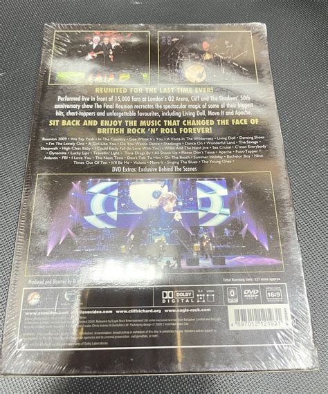 Cliff Richard The Shadows The Final Reunion DVD 全新未開封 興趣及遊戲 音樂樂器