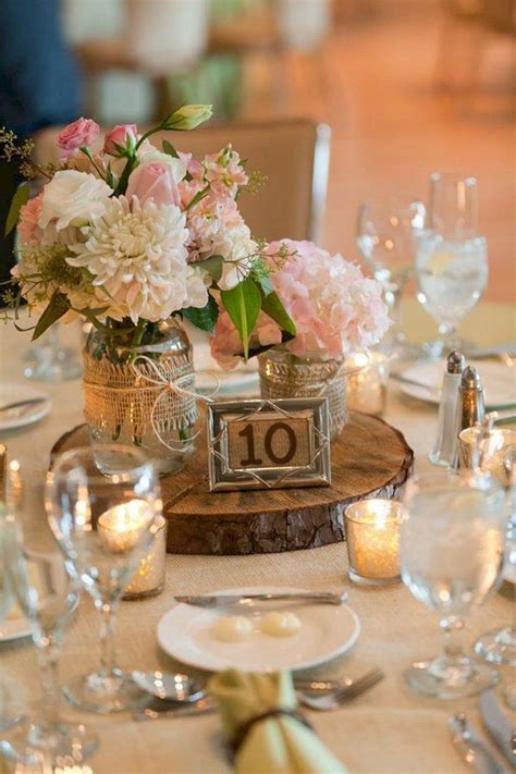 126 DIY Creative Rustic Chic Wedding Centerpieces Ideas Rustic