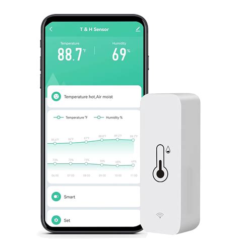 Monitoraggio Della Temperatura Di Umidit Wifi Termometro Igrometro