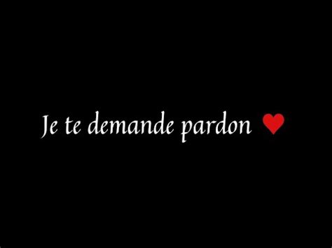 Poème d amour touchant et triste Je te demande pardon mon amour