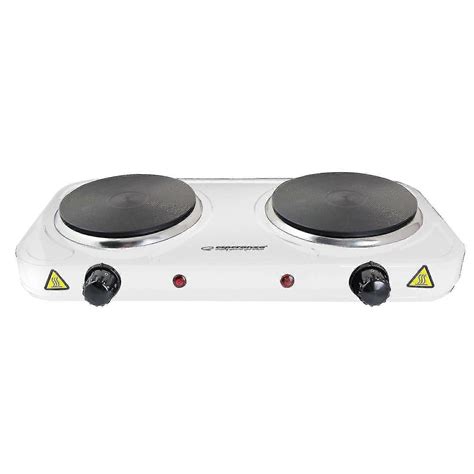 Double Hot Plate White Fruugo UK
