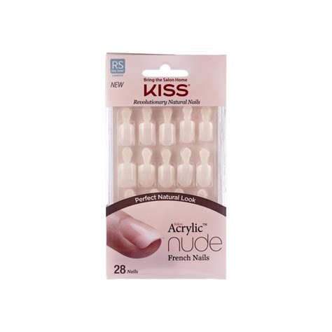 Kiss Acrylic Nude French Nails Breathtaking Ea Valpacks