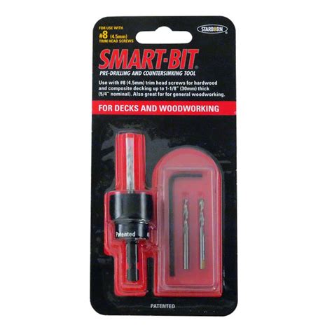 Starborn Smart Bit For Countersinking Wood