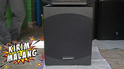 Subwoofer Aktif Hardwell Amazing Kirim Ke Singosari Malang Youtube