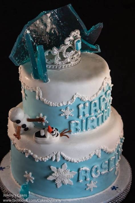 Disney Frozen Birthday Cake