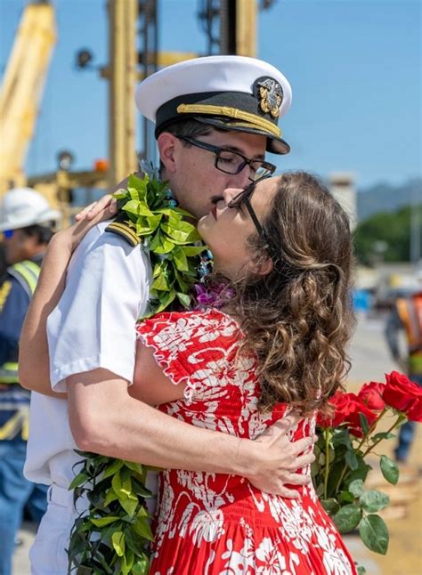 USS North Carolina submarine returns to Pearl Harbor home port