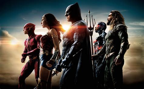 Justice League Batman Wonder Woman Flash The Flash Aquaman Cyborg