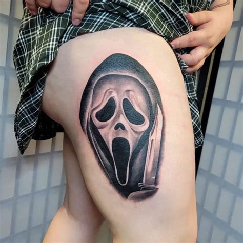 25+ Ghostface Tattoo Outline - YashYesara