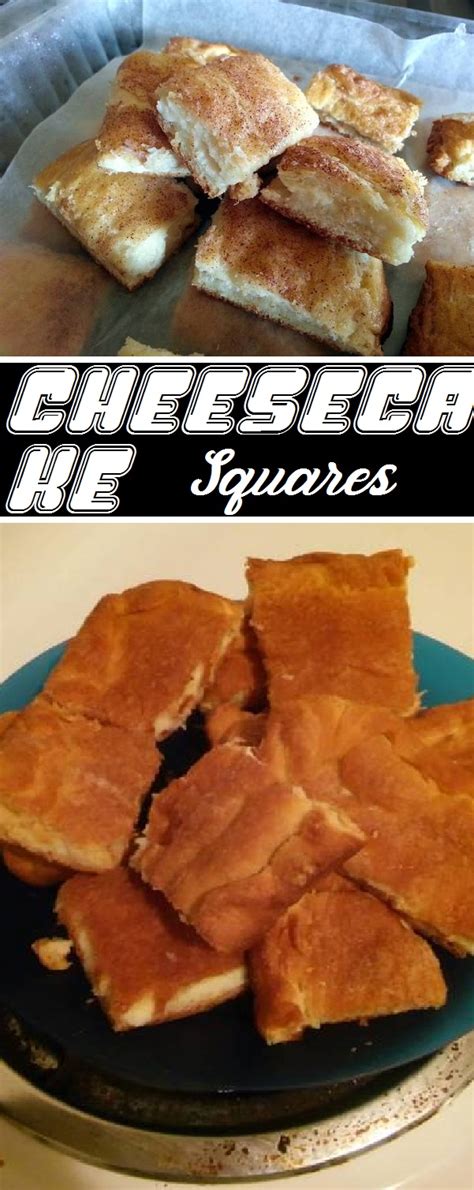 cheesecake squares sweets  lovely