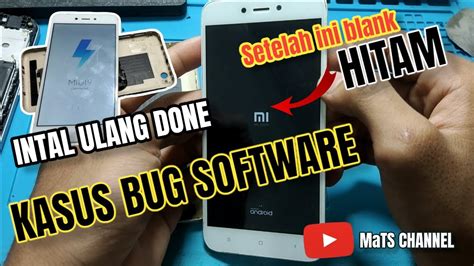 Redmi A Kasus Tampilan Blank Hitam Setelah Booting Restart Kasus