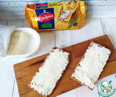 Хлебцы с красной рыбой – кулинарный рецепт