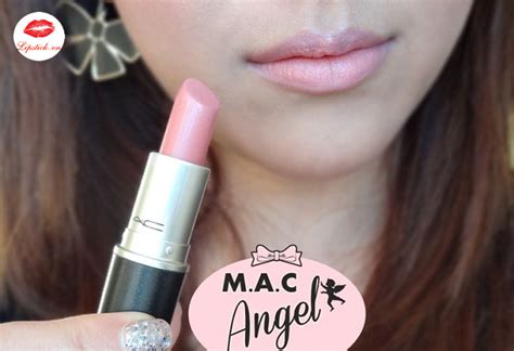 Review Son Mac Angel M U H Ng Nude Lipstick Vn