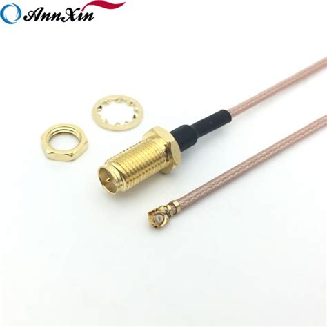 Ufl U Fl Ipx Ipex To Rp Sma Female Crimp Jack Antenna Wifi Pigtail