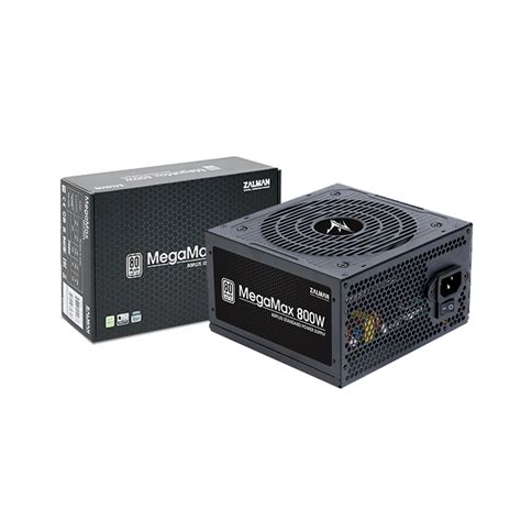 PSU ZALMAN MEGAMAX V2 800W / 700W / 600W / 500W / 80PLUS (ZM800-TXII ...