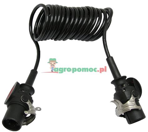 EBS/ELB spiral cable, 7-pin (50743904) - Spare parts for agricultural ...