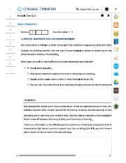 Module Quiz Question Pdf Q Mindtap Cengage O Module One
