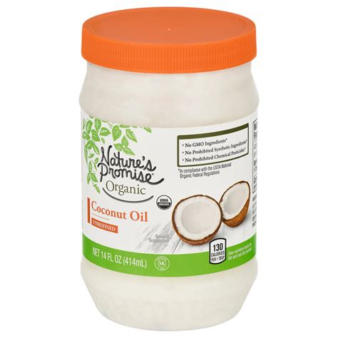 Save On Nature S Promise Organic Coconut Oil Unrefined Order Online