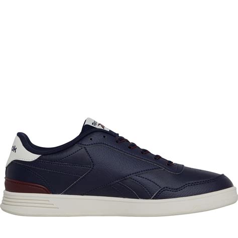 Buy Reebok Classics Mens Reebok Court Advance Clip Trainers Vector Navy Chalk Maroon