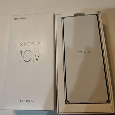 Xperia 10 IV ホワイト 128 GB Softbank