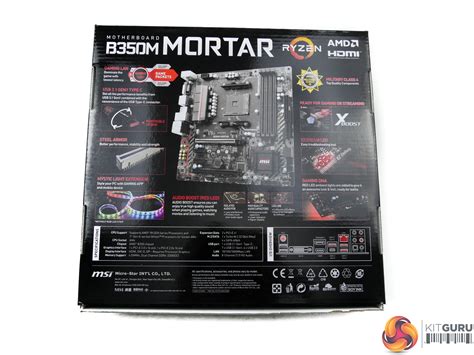 MSI B350M Mortar Motherboard Review | KitGuru- Part 2