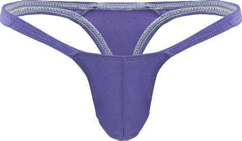 Iiniim Mens Bulge Pouch G String T Back Thong Bikini Underwear Purple Shopstyle Boxers