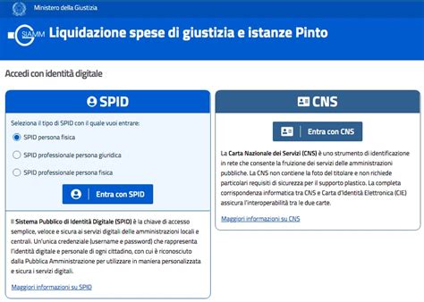 Istanze Telematiche Di Liquidazione Gratuito Patrocinio E Legge Pinto