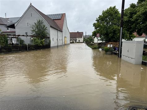 Hochwasser Im Donau Ries Donauw Rth Donau Ries Aktuell