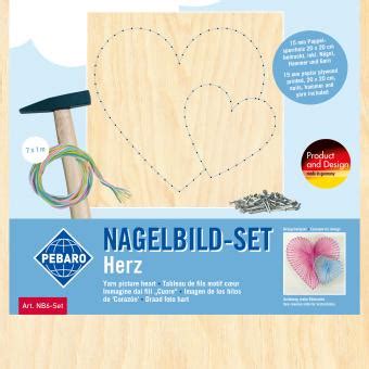 Nagelbild Set Fadenbild Fadenspannbild String Art Bastelset Mit