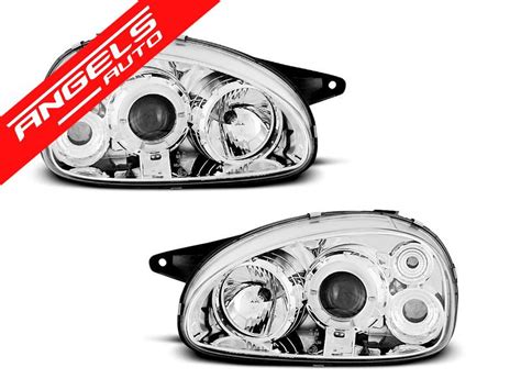 Faruri OPEL CORSA B 02 93 10 00 ANGEL EYES CHROME 83380286