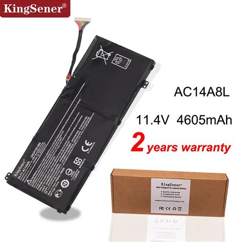 KingSener batería modelo AC14A8L para ordenador portátil pieza de PC