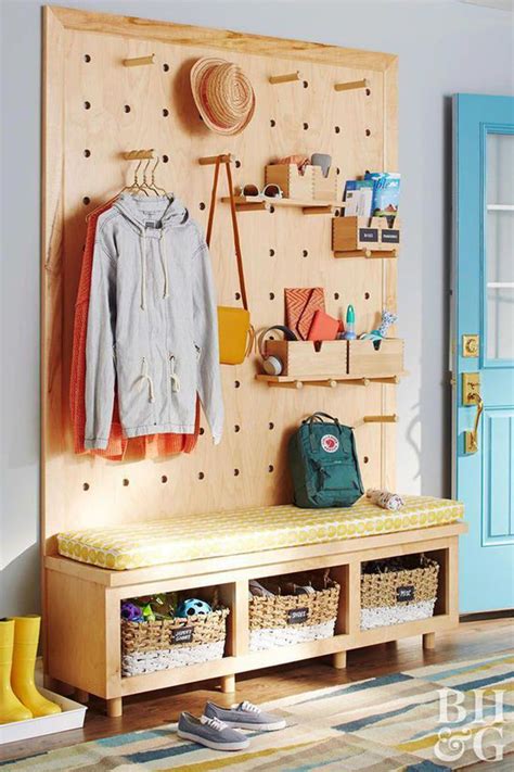 10 Creative Ways To Organize Your Wardrobe With Pegboards Homemydesign